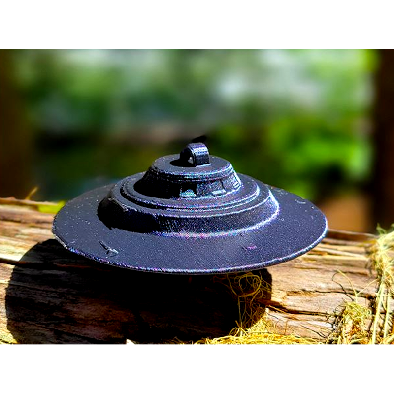 UFO Cachebehälter, Titanblau