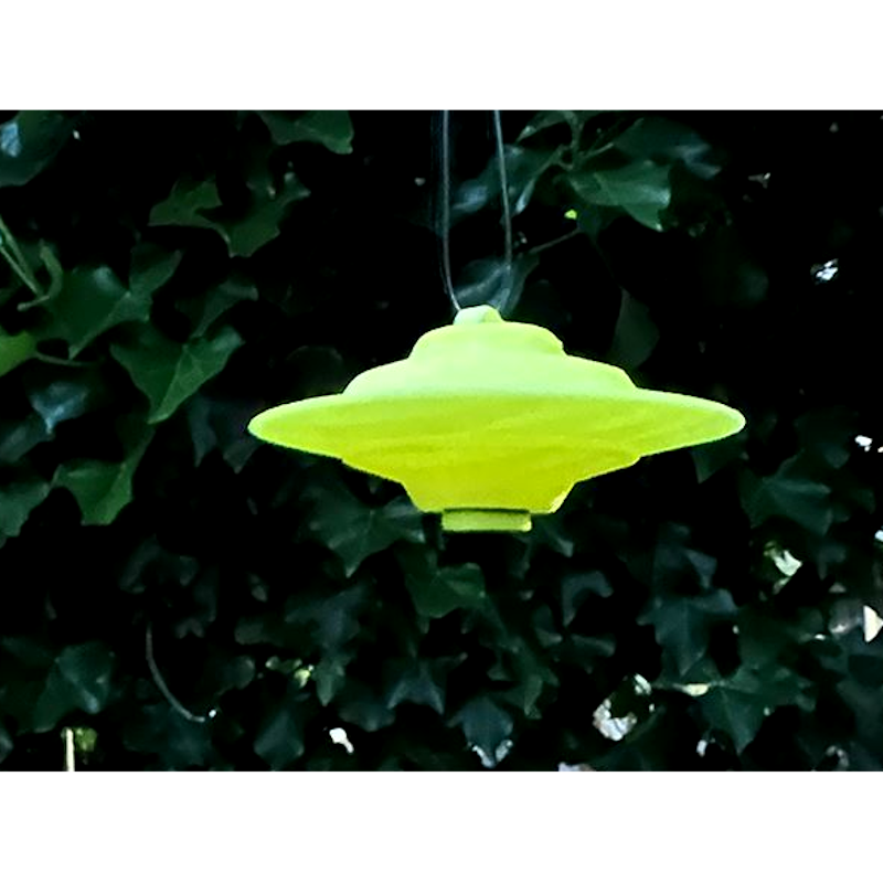 UFO Cache Behälter,  Glow in the Dark