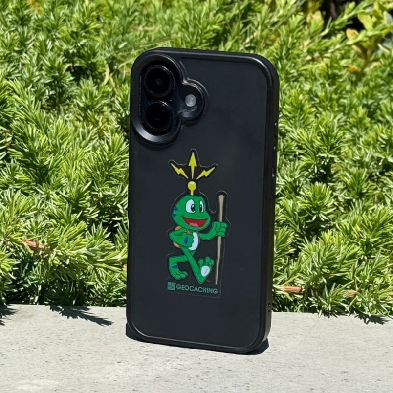 Signal the Frog® Wanderer, Aufkleber.