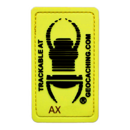 Travel Bug® "Glow In The Dark", trackable Patch