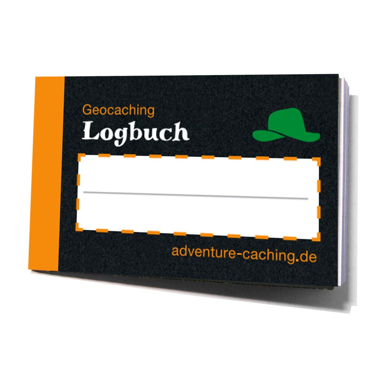 Logbuch_XL_Black_1 Geocaching Mikro-Logbuch XL, Black-Edition, Filmdosenlogbuch