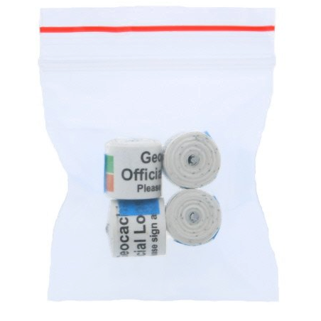 Nano-Logstreifen, 4er Set, wasserfest, gerollt