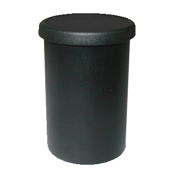 Mikro-Behälter "Filmdose 35 mm", schwarz