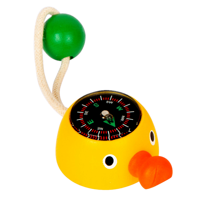 mini-kompass-ente-gelb-3480-600031 Mini-Kompass, Ente, gelb