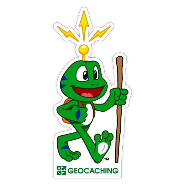 Signal the Frog® Wanderer, Aufkleber.