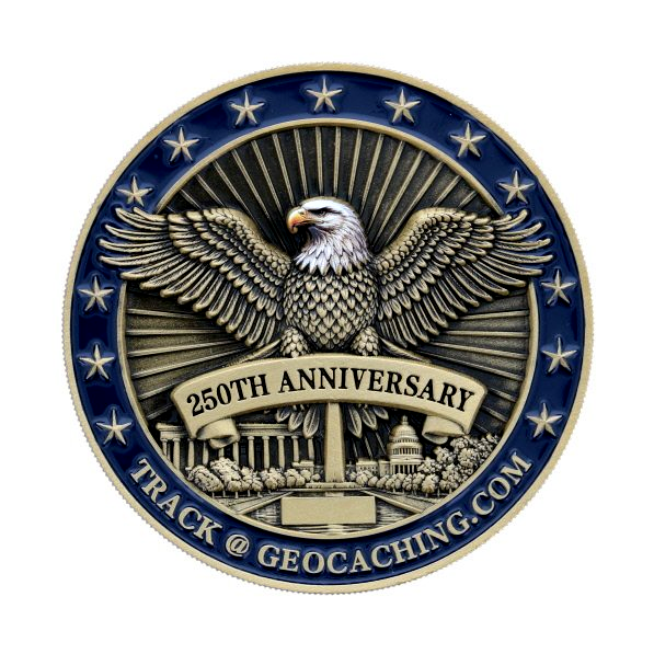 250 Jahre US Unabhängigkeit, Geocoin