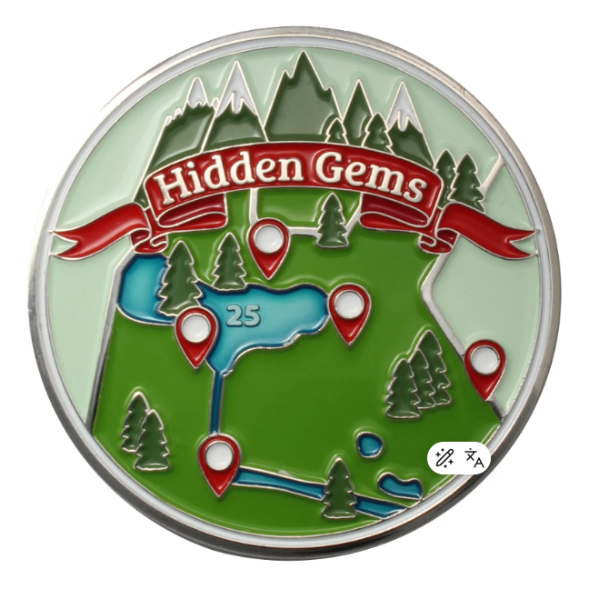 Verborgene Schätze, Geocoin