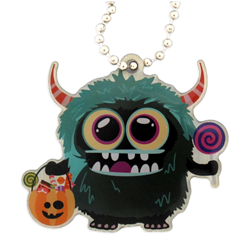Tuffy das Monster, Halloween Travel Tag Tuffy das Monster, Halloween Travel Tag