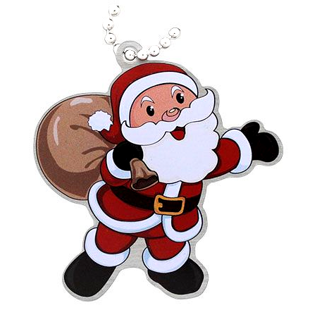 Weihnachtsmann, Travel Tag Weihnachtsmann, Travel Tag