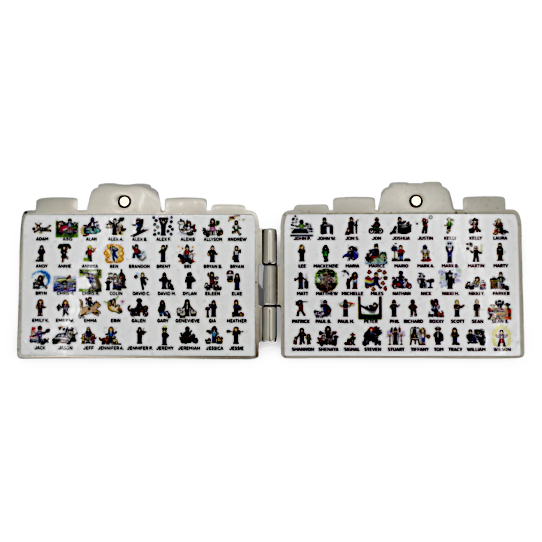 2026 Lackey Geocoin & Tag Set - Nickel Finish
