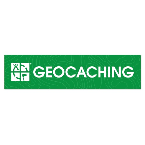 Geocaching Logo und Schriftzug Sticker