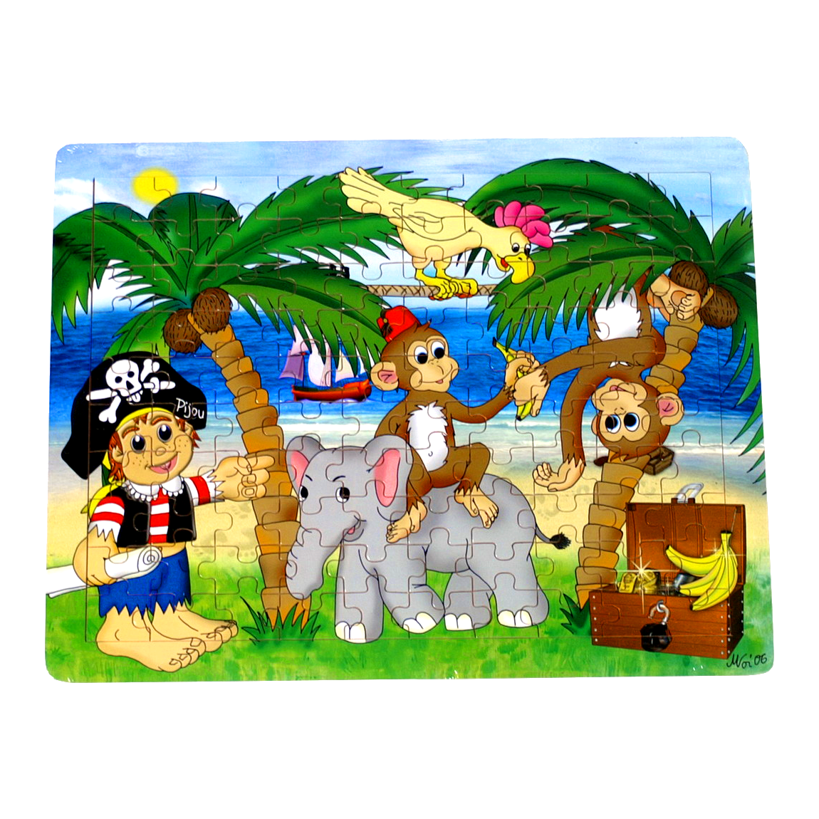 puzzle-pijou-s-welt-100-teile-1028-600270 Puzzle "Pijou's Welt", 100 Teile