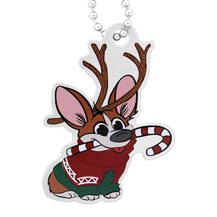 Lucy das Rentier, Weihnachts-Travel Tag Lucy das Rentier, Weihnachts-Travel Tag