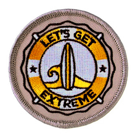 LetsGetExtrem_Patch Let's Get Extreme, Aufnäher
