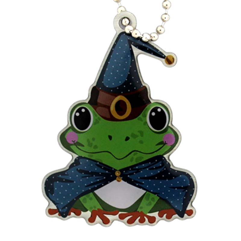 Homer der Frosch, Halloween Travel Tag Homer der Frosch, Halloween Travel Tag