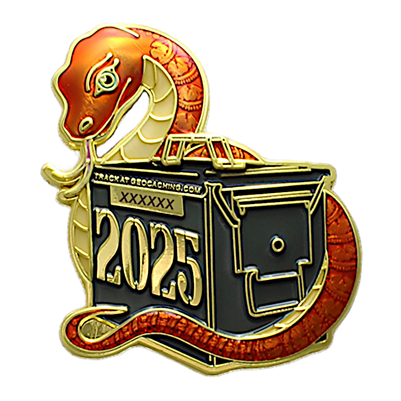 Year of the Snake, Geocoin Year of the Snake, Geocoin