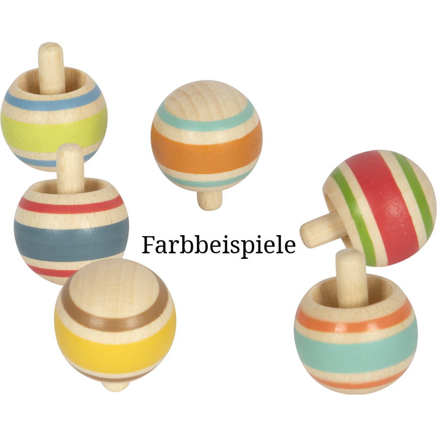 Wendekreisel aus Holz