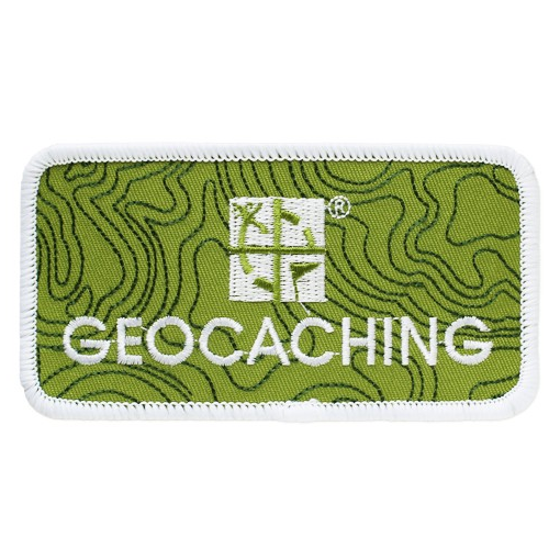 Geocaching Logo Patch, Aufnäher