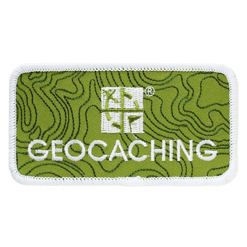 logo_patch_neu Geocaching Logo Patch, Aufnäher