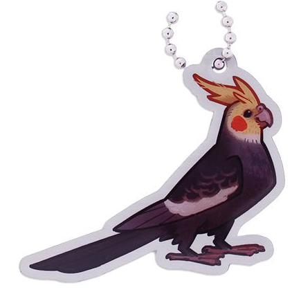 sunny-the-bird-vogel-travel-tag-3717-gr531037 Sunny the Bird, Travel Tag, Vogel