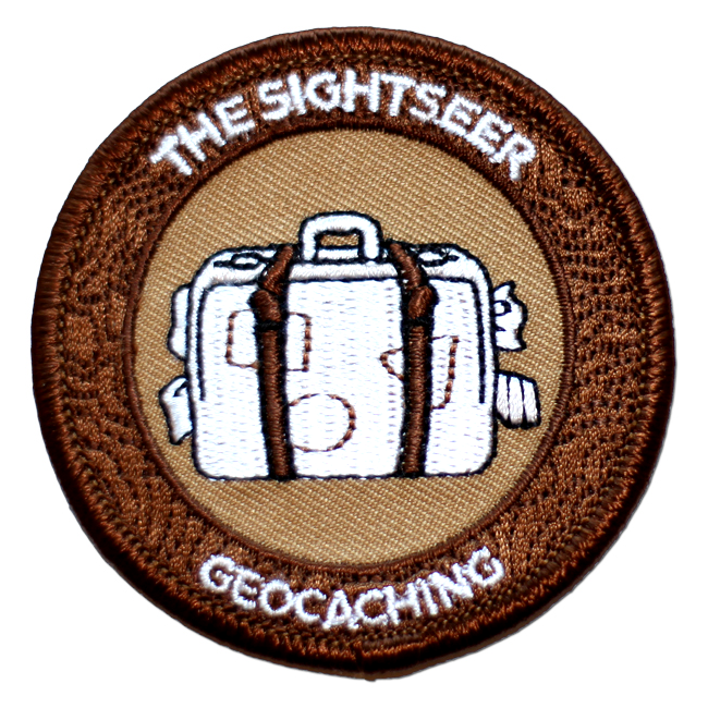 sightseer_patch 7SofA Patch "The Sightseer" - Der Tourist, Aufnäher