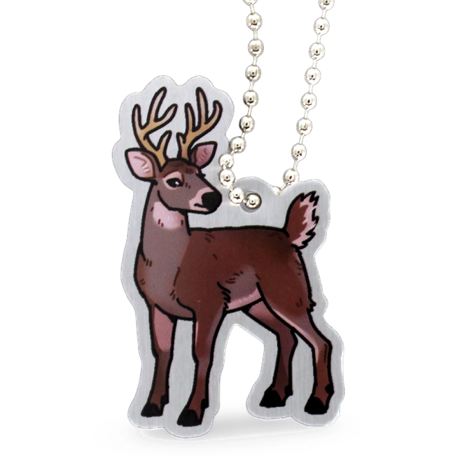 Woodland Creatures Travel Tag - Deer