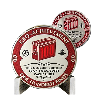 achievement-coin-100-geocaches-found_0 achievement coin 100 geocaches found
