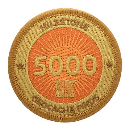 milestone-patch-5000-finds-3255-gr533026 Milestone Patch - 5000 Finds