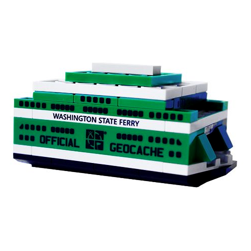 WashingtonStateFerry Bau eine Washington State Ferry, LEGO®-kompatibel