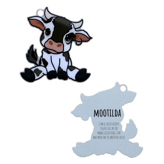 Mootilda, Trackable Tag Mootilda, Trackable Tag