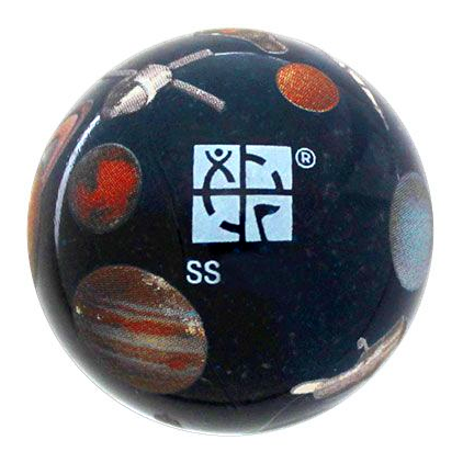 Sonnensystem Jumbo Murmel, trackable Sonnensystem Jumbo Murmel, trackable