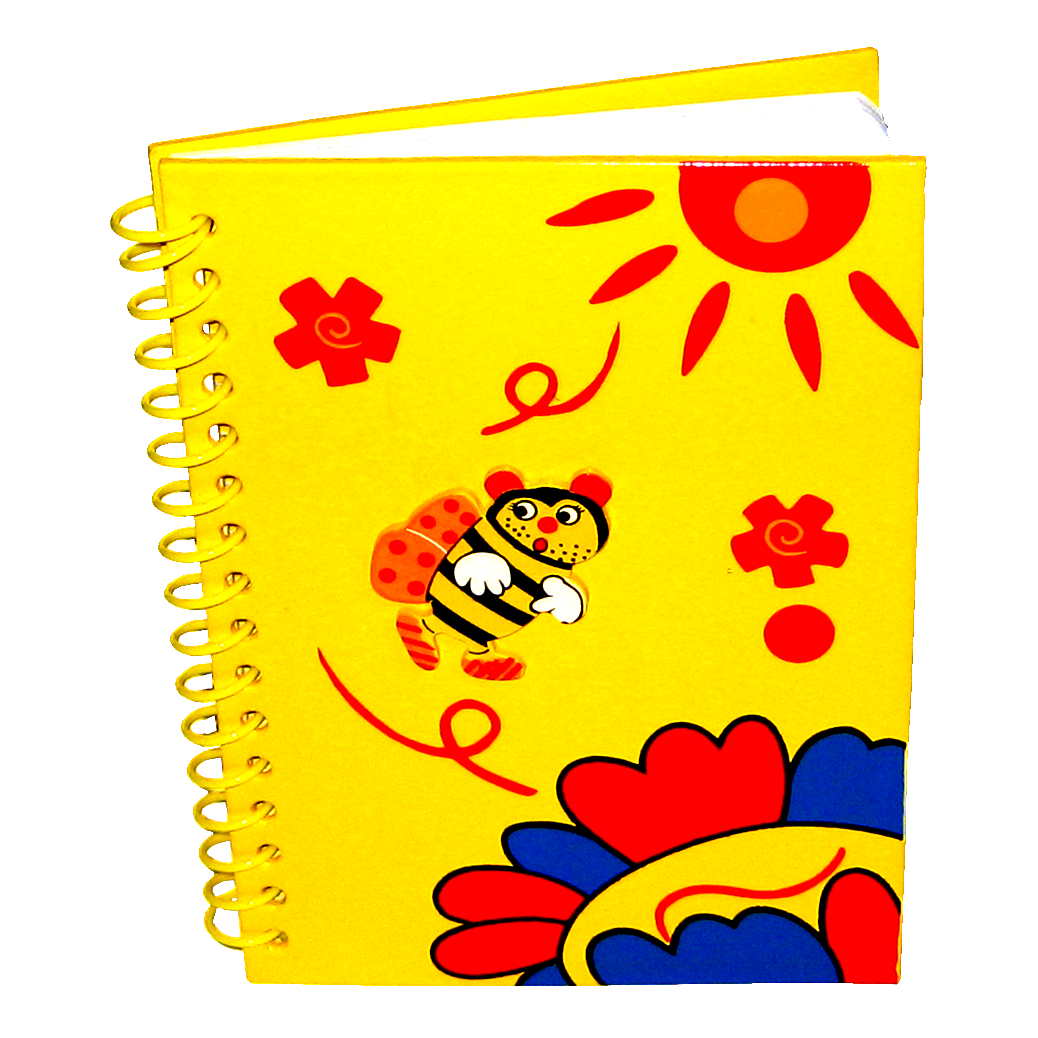 logbuch-mit-aplikation-gelb Logbuch mit Aplikation gelb