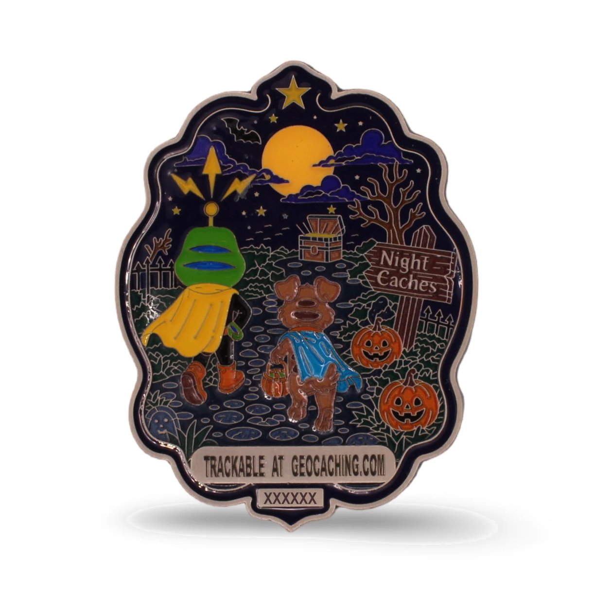Trick-or-Treat, Halloween Geocoin