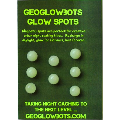 GeoGlowBots, magnetische Glüh-Halbkugeln, Set