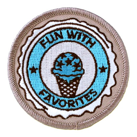 FunWithFavorites_Patch Fun with Favorites, Aufnäher