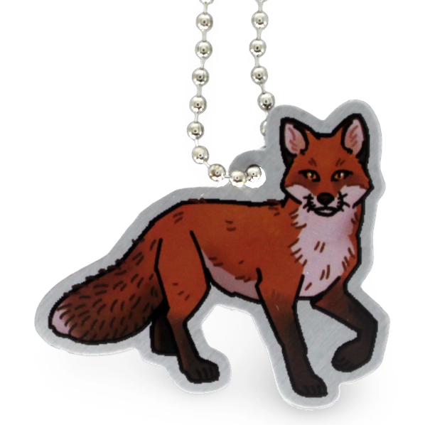 Woodland Creatures Travel Tag - Fox