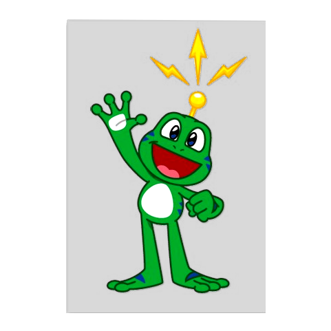 Signal_Sticker Signal the Frog®, Aufkleber