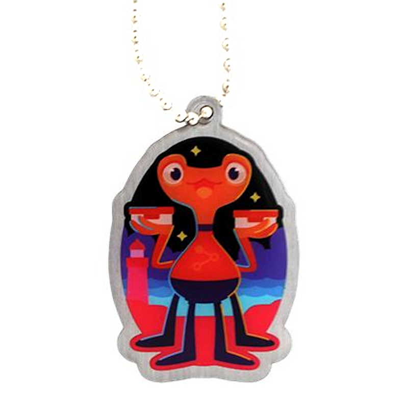 Kosmischer Quest Travel Tag, Multi Kosmischer Quest Travel Tag, Multi