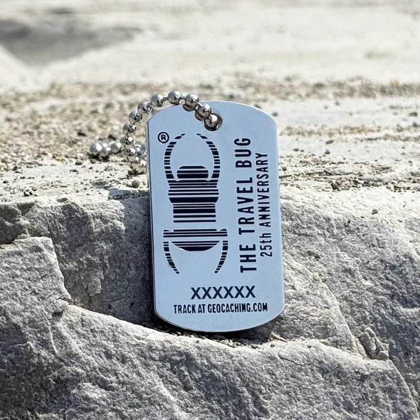 25. Jahrestag des Travel Bug, Geocoin