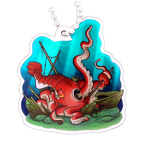 hidden-creatures-travel-tag-kraken-2550-531159 Hidden Creatures Travel Tag, Kraken
