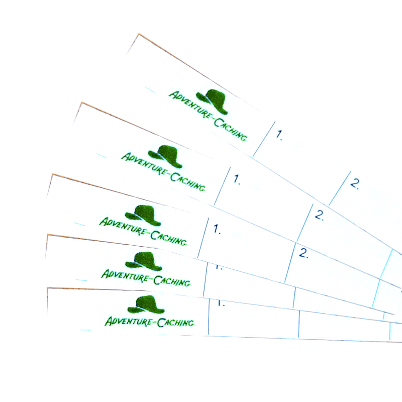 Nano-Logstreifen, 5er Set, wasserfest