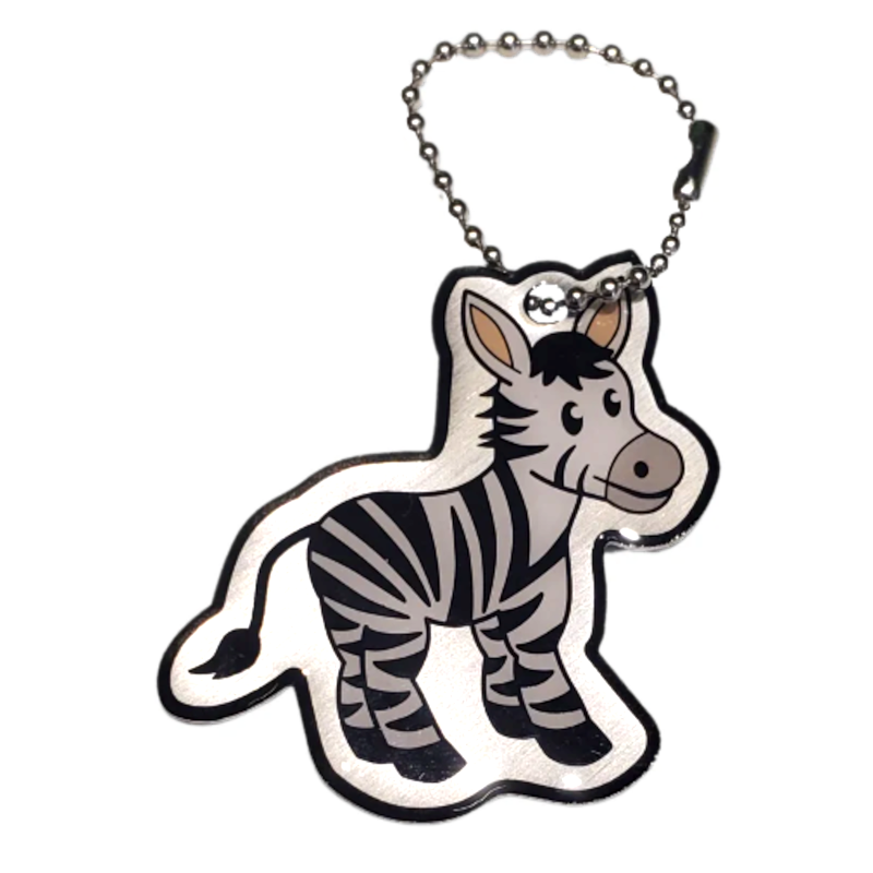 Zebra Cachekinz™ Travel Tag