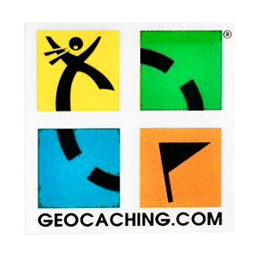 Geocaching Logo, Anstecknadel