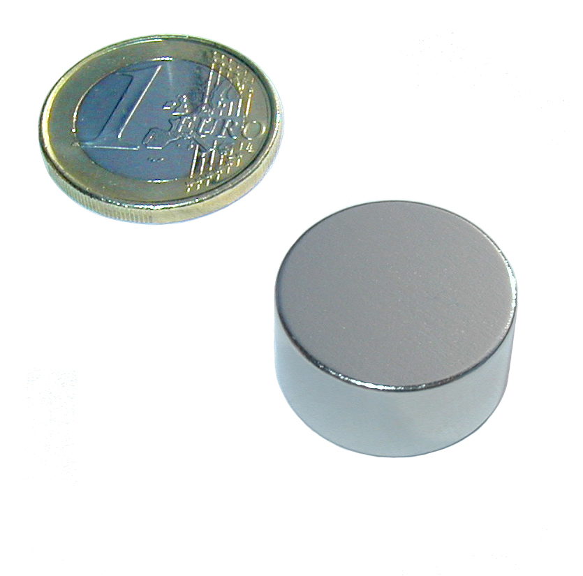 Neodym Magnet Scheibe 20x10mm