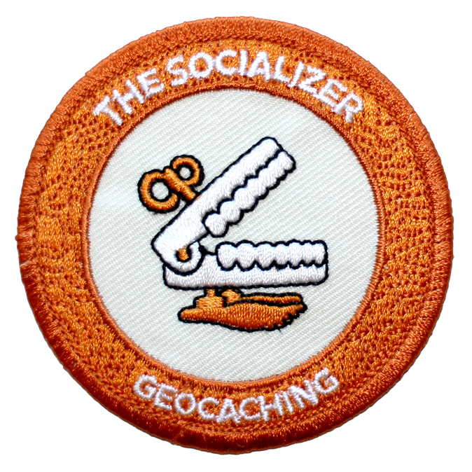 socializer_patch 7SofA Patch "The Socializer" - Der Gesellschaftsmensch, Aufnäher