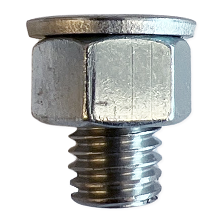Schrauben-Attrappe, silber Schrauben-Attrappe, silber