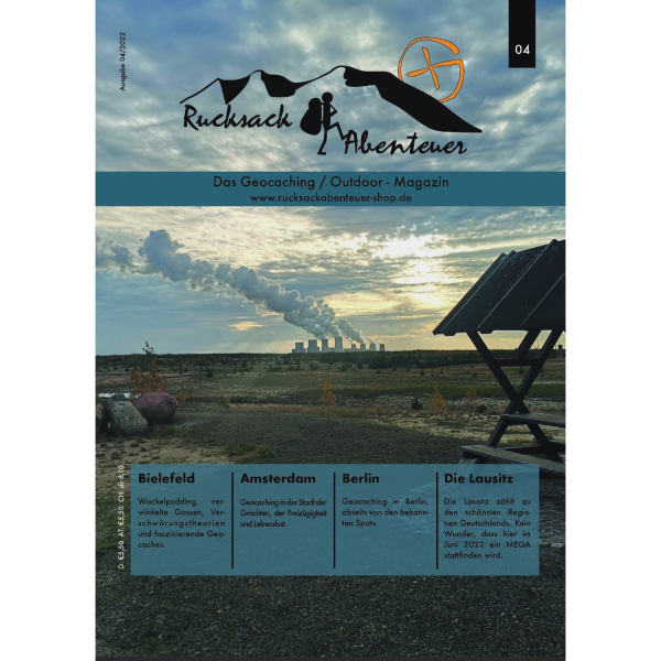 Rucksack Abenteuer, Geocaching Magazin