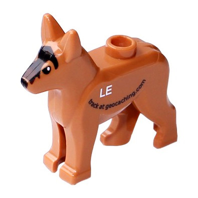 Trackable Schäferhund, LEGO®-kompatibel