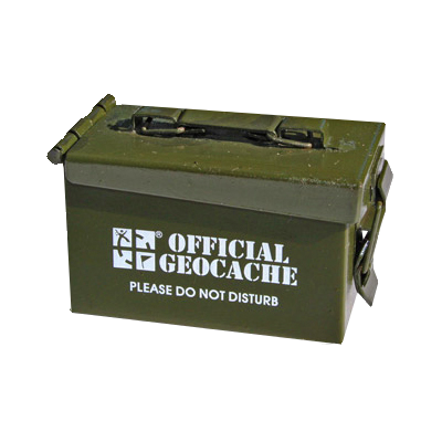 Geocaching MIKRO-Munitions-Behälter, grün