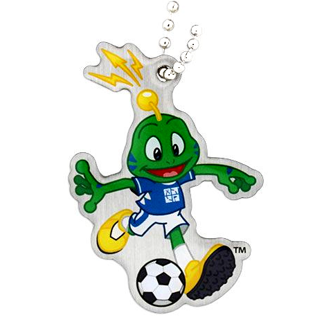 Signal the Frog® Sommer Sport Travel Tag - Fußball